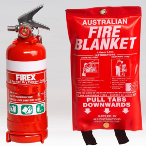 FIRE BLANKET AND FIRE CYLINDER